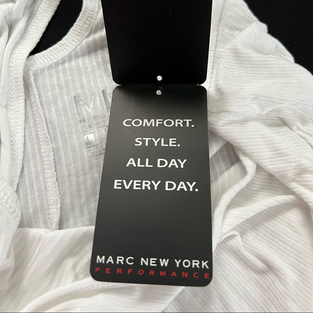 Marc New York Performance Ribbed Tank Top NWT - Picture 4 of 6